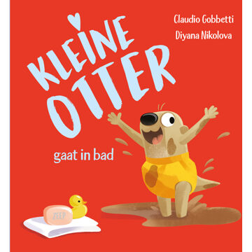 Rebo Kleine Otter gaat in bad