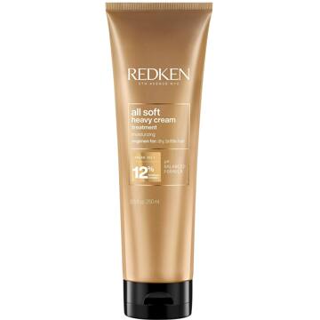 Redken All Soft Heavy Cream Treatment voor Droog Haar 250ml - Haarmasker droog haar - Haarmasker beschadigd haar