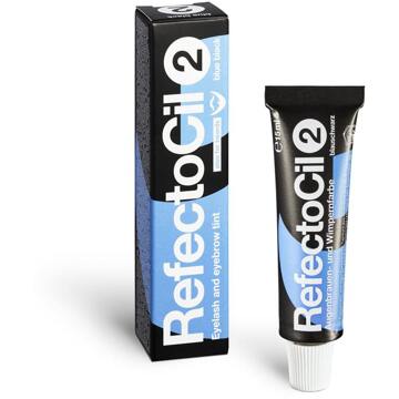 Refectocil Wimper- en Wenkbrauw verf - Blauw-zwart nr. 2 - 15 ml