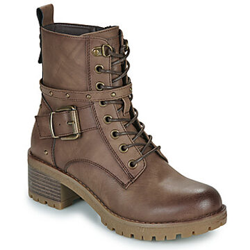 Refresh Enkellaarzen Refresh 173247-TAUPE" Bruin - 36,37,38,39,40,41