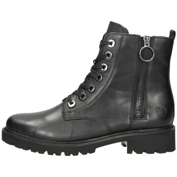 remonte Veterboots zwart Leer - 36,37,38,39,40,41,44