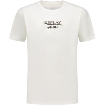 Replay x Martin Garrix Highness Shirt Heren wit - zwart