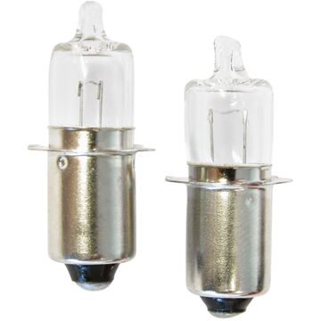 reservelampjes voorlicht halogeen 6 Volt zilver 2 stuks Zilverkleurig