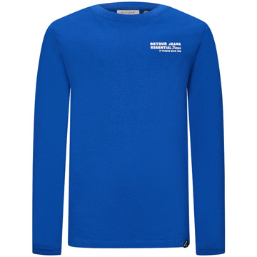 Retour jongens longsleeve Kobalt - 170-176