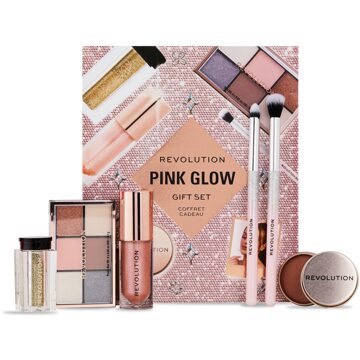 Revolution Make-Up Set Revolution Pink Glow Get The Look Gift Set 1 st