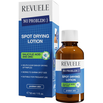 REVUELE Spottreatment Revuele No Problem Spot Drying Lotion Salicylic Acid And Zinc 30 ml