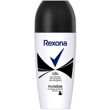 Rexona Deodorant Rexona Women Invisible On Black & White Clothes Roll-On 50 ml