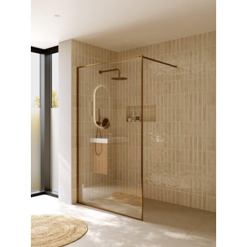 Riho Define Inloopdouche - 120x200cm - Copper mat G010002302