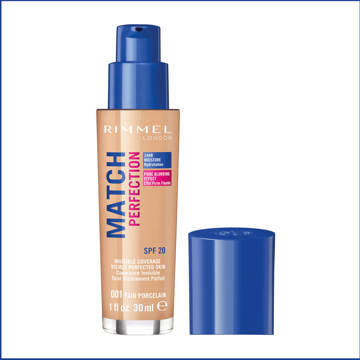 Rimmel London Match Perfection Foundation - 001 Light Ivory