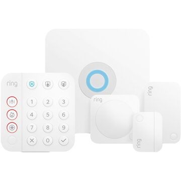 Ring Alarm 5 Piece Kit 2nd Gen HB Inbraakbeveiliging Wit