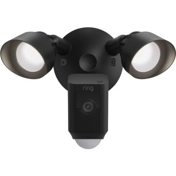 Ring Floodlight Cam Wired Plus IP-camera Zwart