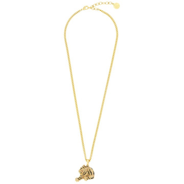 Roberto Cavalli Gouden Tijger Hanger Ketting Roberto Cavalli , Yellow , Dames - ONE Size