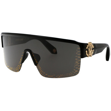 Roberto Cavalli Stijlvolle zonnebril Src037M Roberto Cavalli , Black , Dames - ONE Size