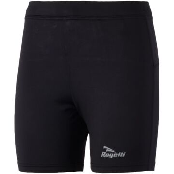 Rogelli Mulga Runningshort Tight - Hardloopbroek - Vrouwen - Maat XS - zwart