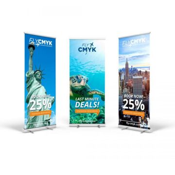 Roll up banner bedrukken drukken