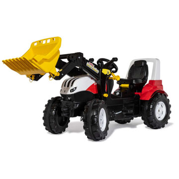 Rolly Toys rolly®toys Traptractor rollyFarmtrac Premium II Steyr - rollyTrac Lader Rood