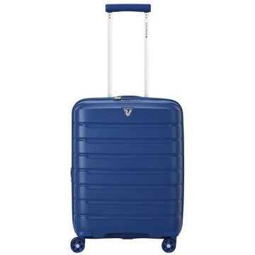 Roncato B-Flying Expandable Trolley 55 blu notte Harde Koffer Blauw - H 55 x B 40 x D 25