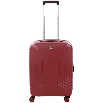 Roncato Ypsilon 4.0 Expandable Trolley with USB 55 burgundy Harde Koffer Bruin - H 55 x B 40 x D 25