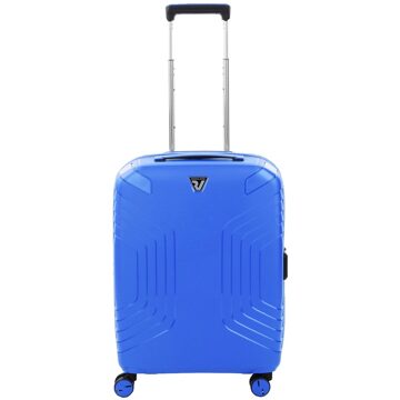 Roncato Ypsilon 4.0 Expandable Trolley with USB 55 denim Harde Koffer Blauw - H 55 x B 40 x D 25