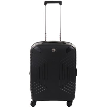 Roncato Ypsilon 4.0 Expandable Trolley with USB 55 nero Harde Koffer Zwart - H 55 x B 40 x D 25