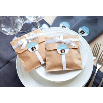 Ronde stickers klein - Set van 48