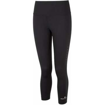 Ronhill Core Crop Hardlooplegging Dames-Zwart,Wit - S