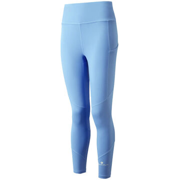 Ronhill Tech Crop Hardlooplegging Dames-Lichtblauw - S