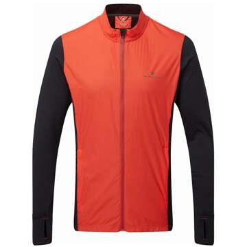 Ronhill Tech Hyperchill Hardloopjas Heren-Oranje,Zwart - S