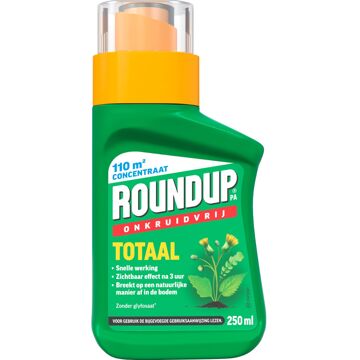 Roundup PA Totaal Onkruidvrij Concentraat - 250ml