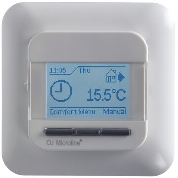 Royal Plaza Thermostaat AquaSplash Atlas voor Infraroodpaneel Solo Bedraad Wit Aquasplash