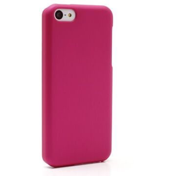 Roze effen hardcase iPhone 5C hoesje