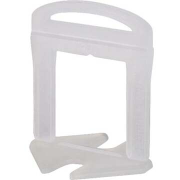 Rubi Delta Leveling System Clip Voor Voeg 1,5mm, Hoogte 3-12mm, 100stuks