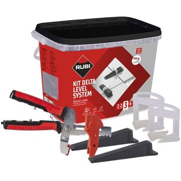 Rubi Delta Leveling System Startersset Voor Voeg 1,5mm, Hoogte 3-12mm