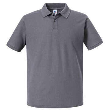 Russell Athletic Russell Heren Authentic Eco Poloshirt (Konvooi Grijs) Donkergrijs