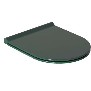Salenzi Toiletzitting Salenzi Form Slim met Softclose Glans Groen