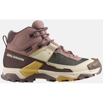 Salomon X Ultra 5 Mid Gore-Tex Wandelschoen Dames Rood - UK 7.5
