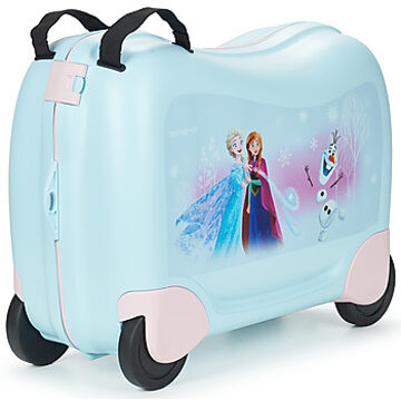 Samsonite Dream2Go Ride-On Suitcase Disney frozen Kinderkoffer Blauw - H 38 x B 52 x D 21