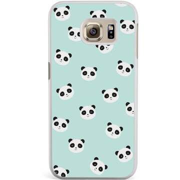 Samsung Galaxy S6 Edge hoesje - Panda's