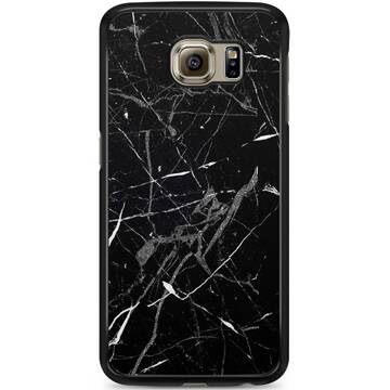 Samsung Galaxy S6 hoesje - Live love laugh - Wit
