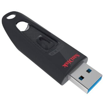 Sandisk USB Ultra 32GB 100MB/s - USB 3.0 USB-sticks Zwart