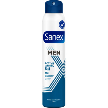 Sanex Deodorant Sanex Men Active Control 72H Deo Spray 200 ml