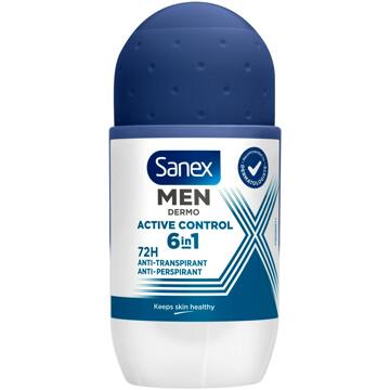Sanex Deodorant Sanex Men Dermo Active Control 72H Roll-on 50 ml