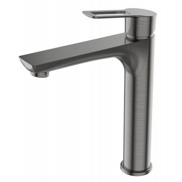 Sanimar Wastafelkraan Sanimar Tirreno Verhoogd Gunmetal Sanimar