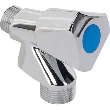 Sanivesk Wasmachinekraan 1/2"m Knop Chrome