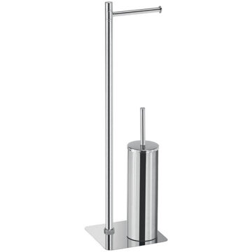 Sapho Toiletborstelhouder Sapho Gedy Vrijstaand met Toiletrolhouder Chroom Sapho