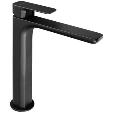 Sapho Wastafelmengkraan Sapho Spy 1-hendel Recht Hoog 29.8 cm Mat Zwart Sapho