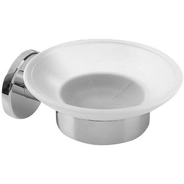 Sapho Zeephouder Sapho Samba Hangend Melkglas / Chroom Sapho