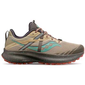 Saucony Ride 15 TR Trailschoen Dames bruin - 37,37.5,38,38.5,39,40,41,42