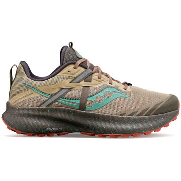 Saucony Ride 15 TR Trailschoen Dames bruin - 42