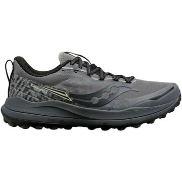 Saucony Xodus Ultra 2 Trailrunning schoenen Heren donkergrijs - zwart - 41